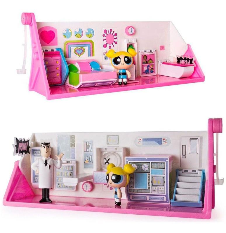Playset Quarto E Laboratório Das Meninas Superpoderosas 1533